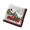 Threadmade Home Vintage Christmas Tree Farm Holiday Napkin, Set of 4, Multicolor - 17"W x 17"L